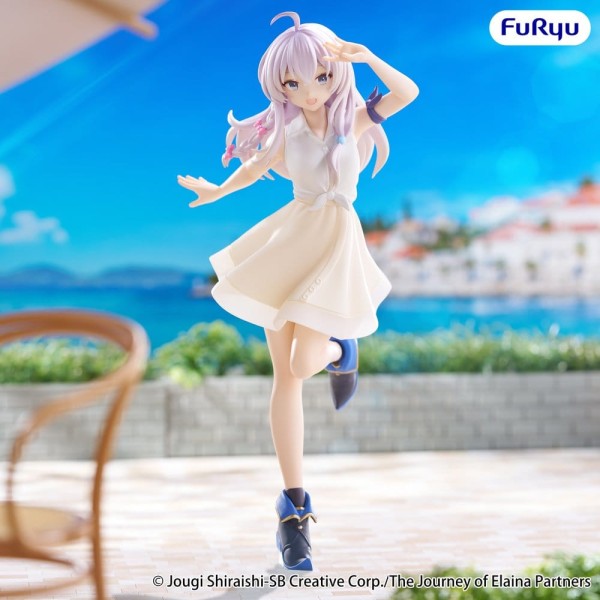 The Journey of Elaina - Elaina Statue / Muchute White Ver.: Furyu