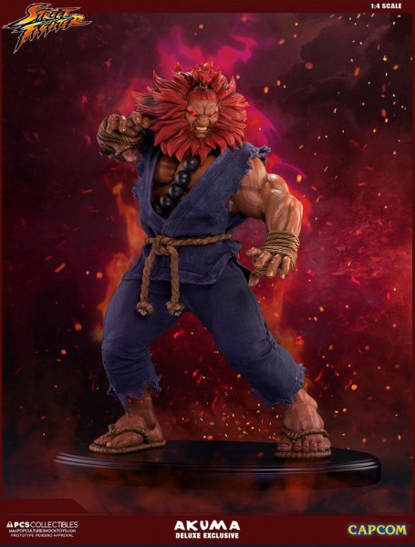 Street Fighter - Akuma Statue / Deluxe Exclusive: Pop Culture Shock