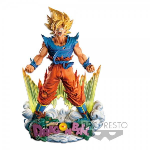 Dragonball - SSJ Son Goku Figur / Master Stars Piece - The Brush: Banpresto