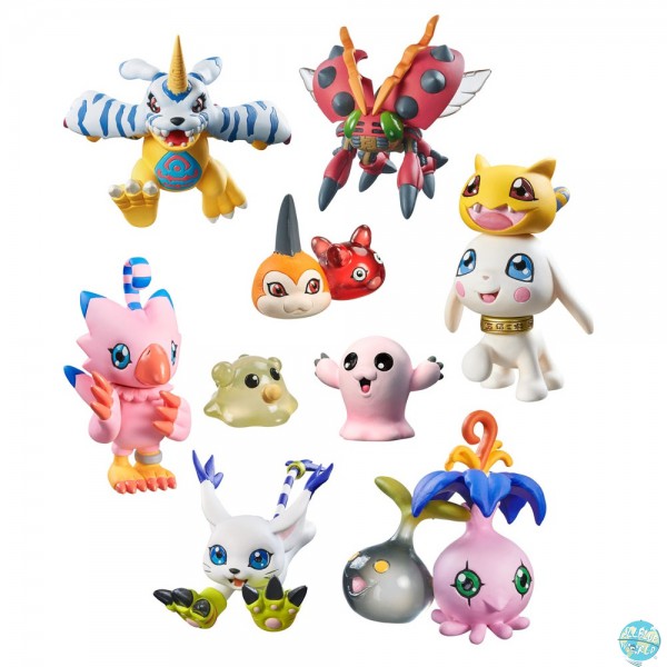 Digimon Adventure - Minifiguren-Set / Digicolle! - Data 2: MegaHouse