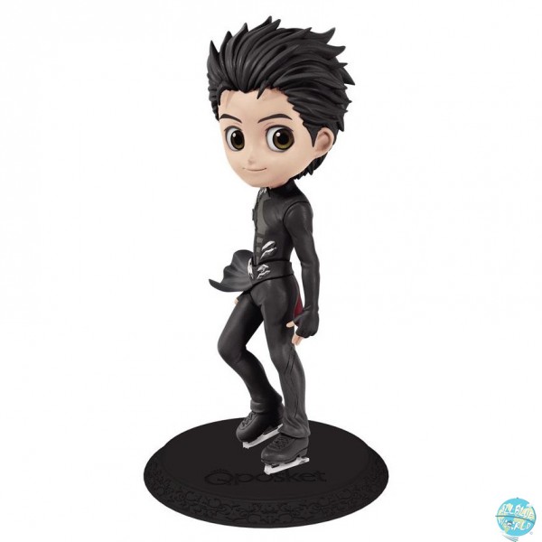 Yuri!!! on Ice - Yuri Katsuki Minifigur - Q Posket / Schwarze Version: Banpresto