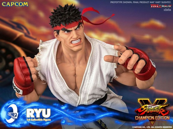 Street Fighter - Ryu Actionfigur: Iconiq Studios