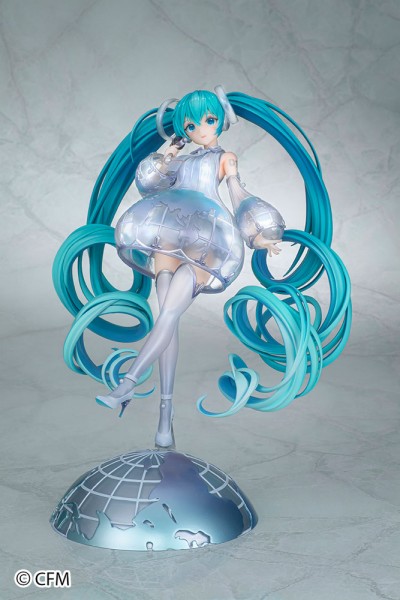 Miku EXPO 2021 - Hatsune Miku Statue - Online Version: Alphamax