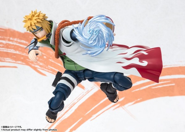 Naruto Shippuden - Minato Namikaze Actionfigur / S.H.Figuarts - NarutoP99 Edition: Bandai Tamashii
