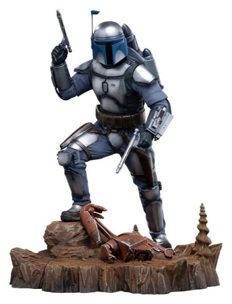Star Wars - Jango Fett Statue / Art Scale: Iron Studios