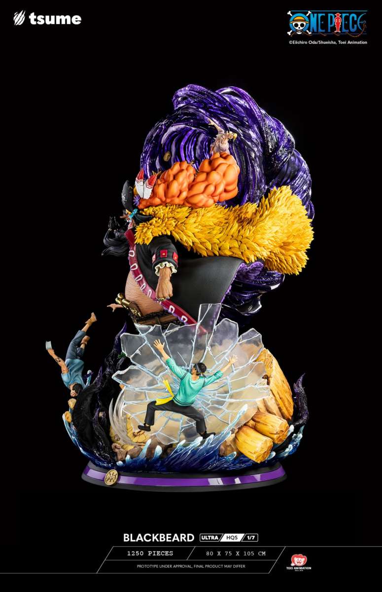 黒ひげBlackbeard ULTRA HQS by Tsume One Piece - Black Beard Statue | Allblue World: Anime Figuren