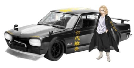 Tokyo Revengers Diecast Modell - 1971 Nissan: Jada Toys