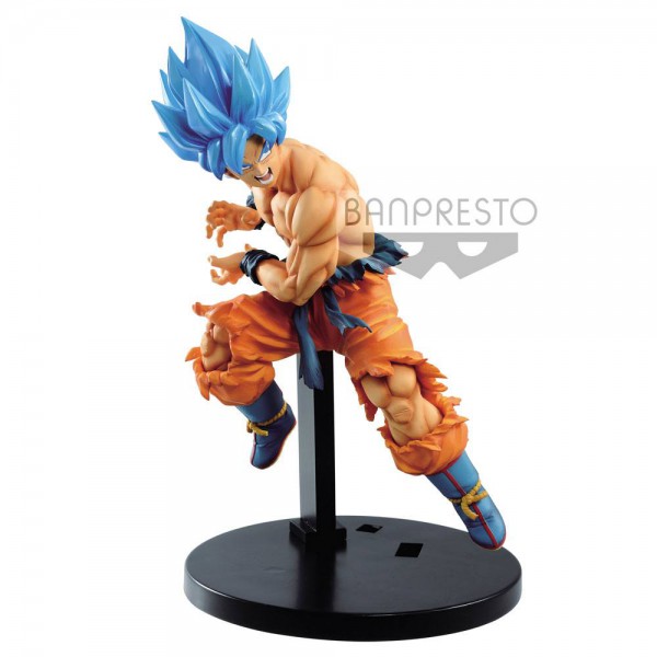 Dragon Ball - SSGSS Son Goku Figur / Tag Fighters: Banpresto