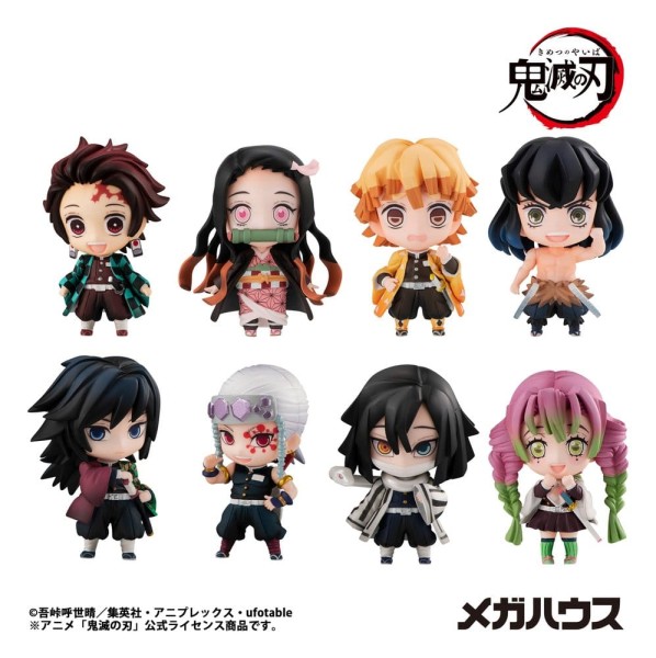 Demon Slayer: Kimetsu no Yaiba - Tanjiro & Friends Sammelfiguren / Sortiment (8): MegaHouse