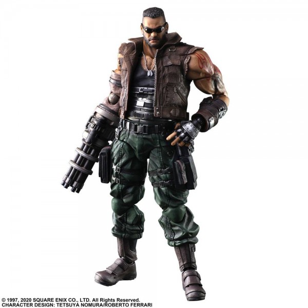 Final Fantasy VII Remake - Barret Wallace Actionfigur / Play Arts Kai: Square Enix