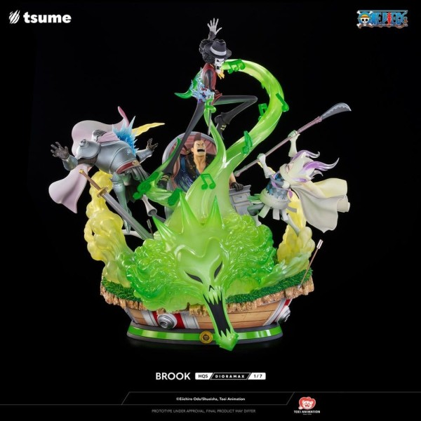 One Piece - Brook Figur / HQS Dioramax: Tsume