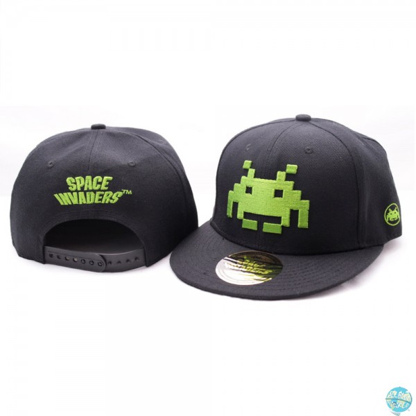 Space Invaders - Baseball Cap - Green Logo: CODI