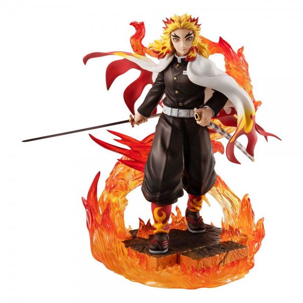 Demon Slayer Kimetsu no Yaiba - Rengoku Kyojuro Statue / G.E.M Series: MegaHouse