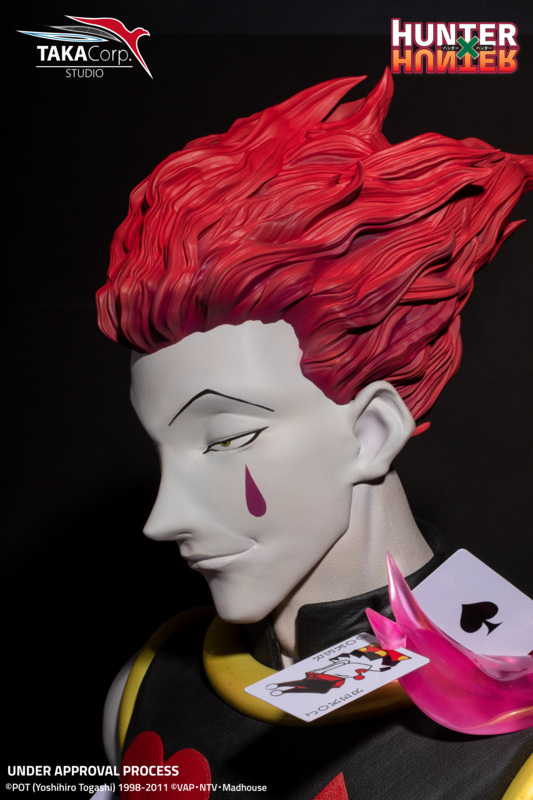 Hisoka Figur Anime Sitzen – 11 Cm, PVC-Figuren Für Desktop, Sammlerstück Für Hunter X Hunter Fans