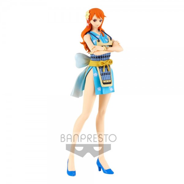 One Piece - Nami Figur / Glitter & Glamours - Wanokuni Style II Ver. B : Banpresto