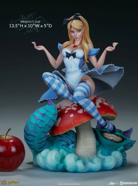 Fairytale Fantasies - Alice in Wonderland Statue: Sideshow Collectible