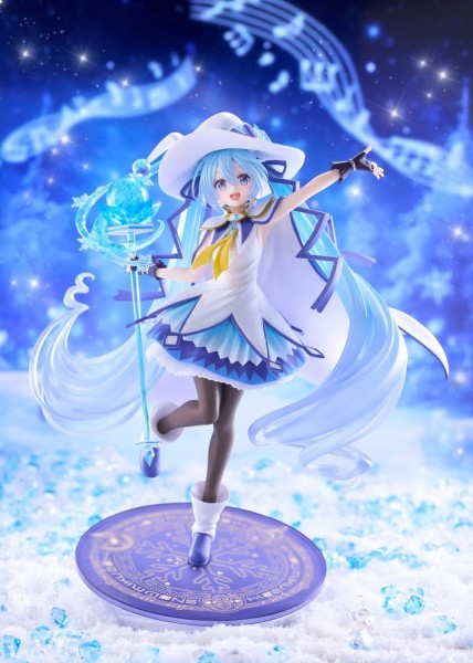 Hatsune Miku - Snow Miku Figur / AMP+ - All Stars 2014 Ver.: Taito Prize