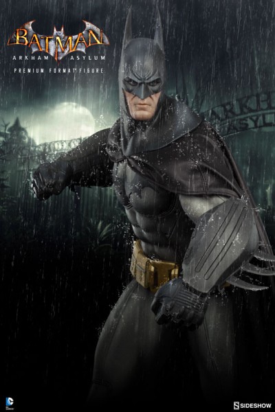 Batman Arkham Asylum - Batman Statue: Sideshow Collectibles