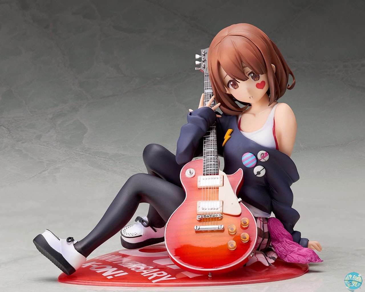 K-ON! Yui Hirasawa Figure Guitar Ver. ~ Animetal ~ Anime Figures UK