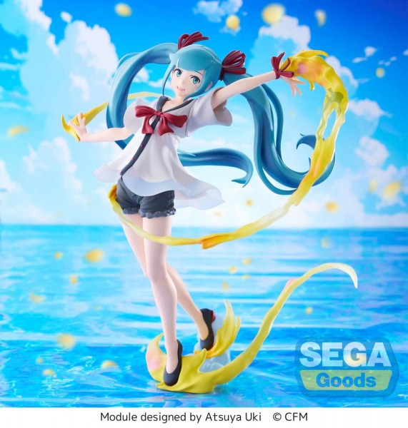 Hatsune Miku: Project DIVA MEGA 39's Figurizm Luminasta - Hatsune Miku Shiny T.R. Statue : Sega