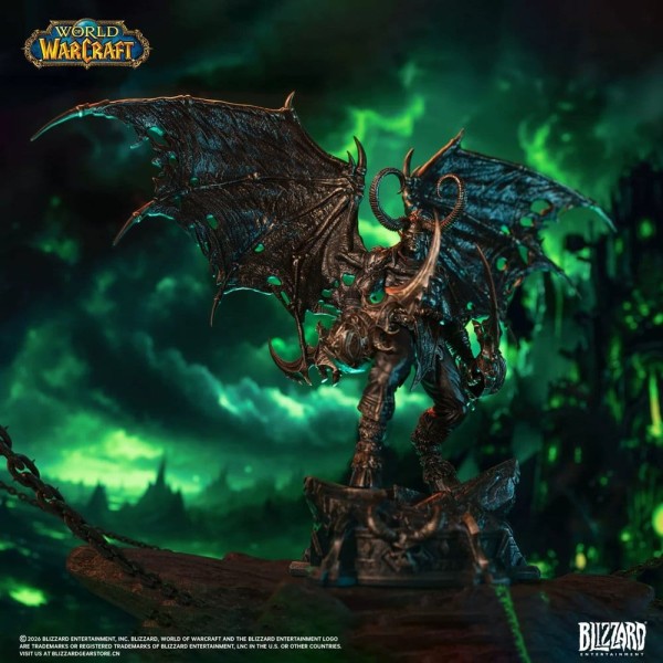 World of Warcraft - Illidan Stormrage Statue / Bronze-Colored: Blizzard