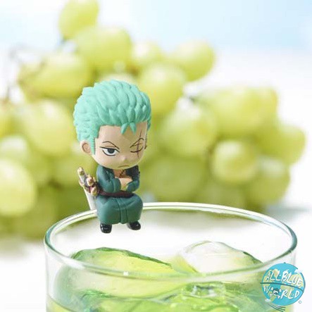 One Piece Zorro MegaHouse Ochatomo Serie Teatime of Pirates 4 cm