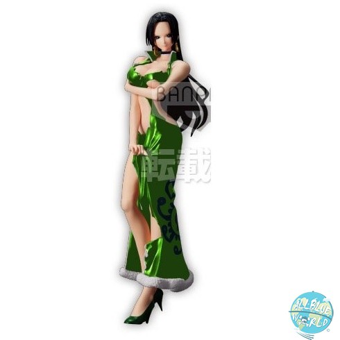 One Piece - Boa Hancock Figur - Glitter & Glamours / metallic grün: Banpresto