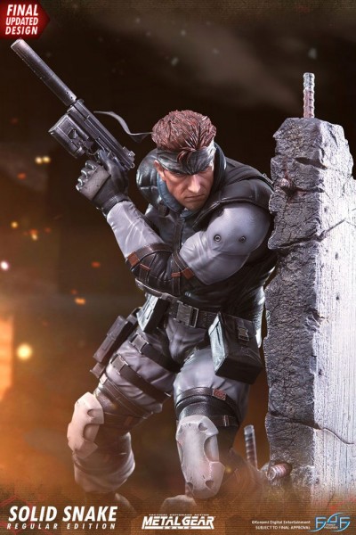 Metal Gear Solid - Solid Snake Statue: First 4 Figures
