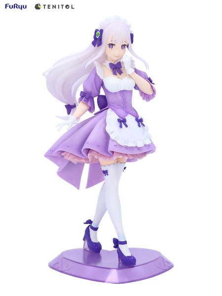 Re:Zero Starting Life in Another World - Emilia Statue / Tenitol Maid Version: Furyu-