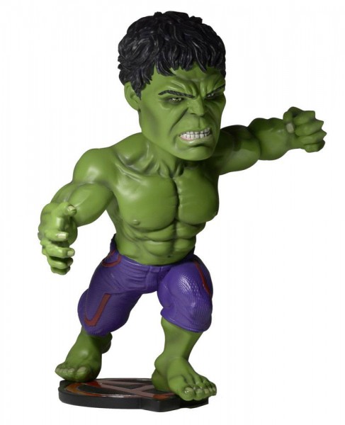 Avengers AOU - Hulk Wackelkopf-Figur - Head Knocker: NECA