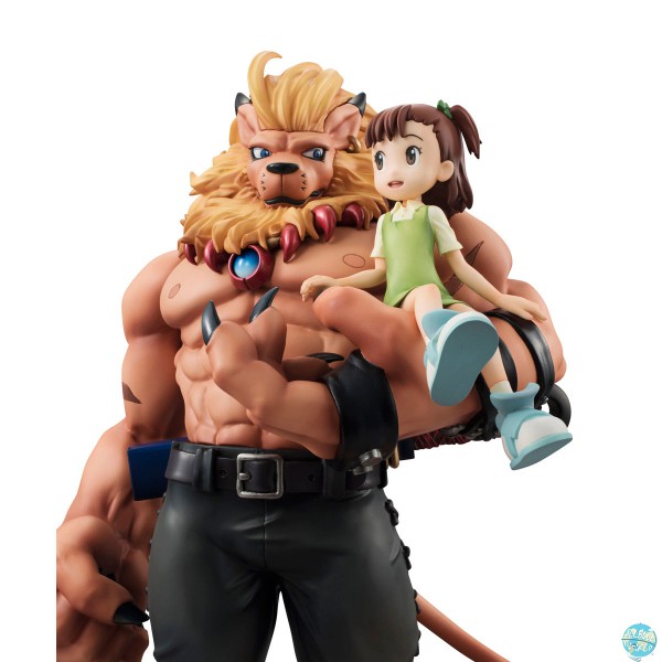 Digimon Tamers - Leomon & Kato Jyuri Statue - G.E.M. Serie: MegaHouse