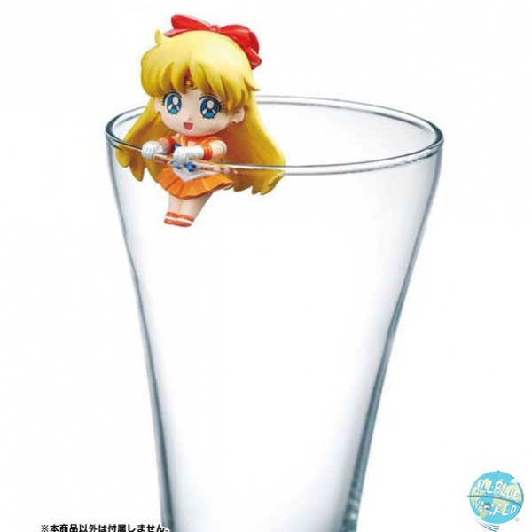 Sailor Moon - Sailor Venus Sammelfigur - Pretty Soldier Ochatomo Series / Moon Prism Cafe: MegaHouse