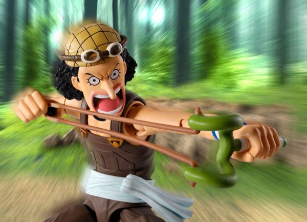 One Piece - Usopp Actionfigur / S.H.Figuarts - Romance Dawn Version: Tamashii Nations