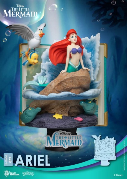 Disney Story Book Series - Ariel Diorama: Beast Kingdom Toys