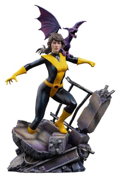 Marvel - Kitty Pride & Lockheed Statue / X-Men Comics BDS Art Scale: Iron Studios