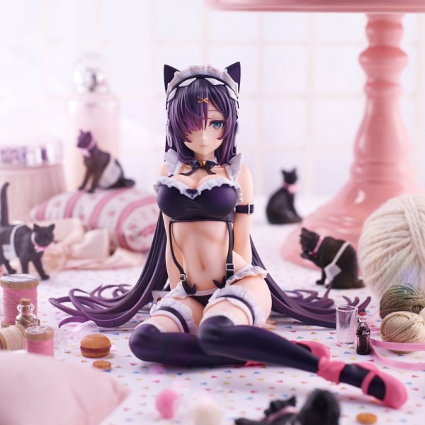 Original Character - Cat Maid Statue: Sentinel