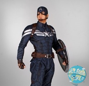 Captain America 2 The Return of the First Avenger - Captain America Statue: Gentle Giant