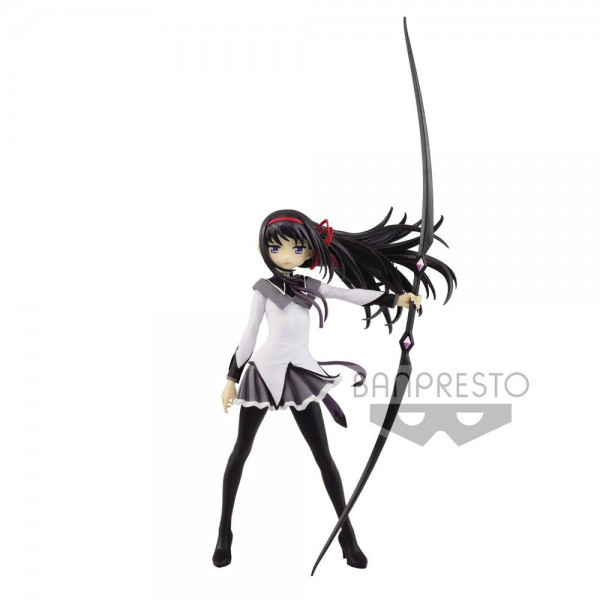 Puella Magi Madoka Magica The Movie Rebellion - Homura Akemi Figur / EXQ: Banpresto