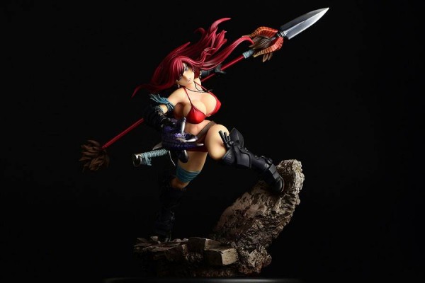 Fairy Tail - Erza Scarlet Statue / Another Color Black Armor - the Knight Version: Orca Toys