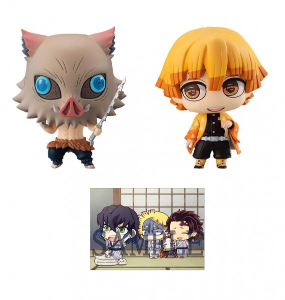 Demon Slayer: Kimetsu no Yaiba - Zenitsu & Inosuke 2er-Set / Chimimega Buddy DX: MegaHouse