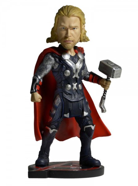 Avengers AOU - Thor Wackelkopf-Figur - Head Knocker: NECA