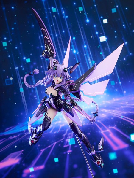 Hyperdimension Neptunia - Purple Heart Statue: Klockworx