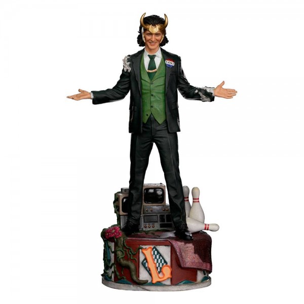 Marvel's Loki - Loki President Variant Statue / Art Scale: Iron Studios