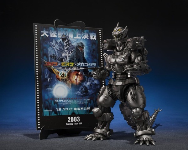 Godzilla - Kiryu Actionfigur / Tokyo S.O.S. S.H.MonsterArts Diecast - (Heavily Armed Type / High Mob