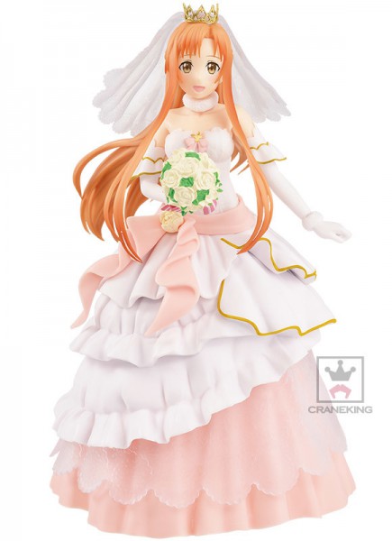 Sword Art Online - Asuna Figur / Wedding Version: Banpresto