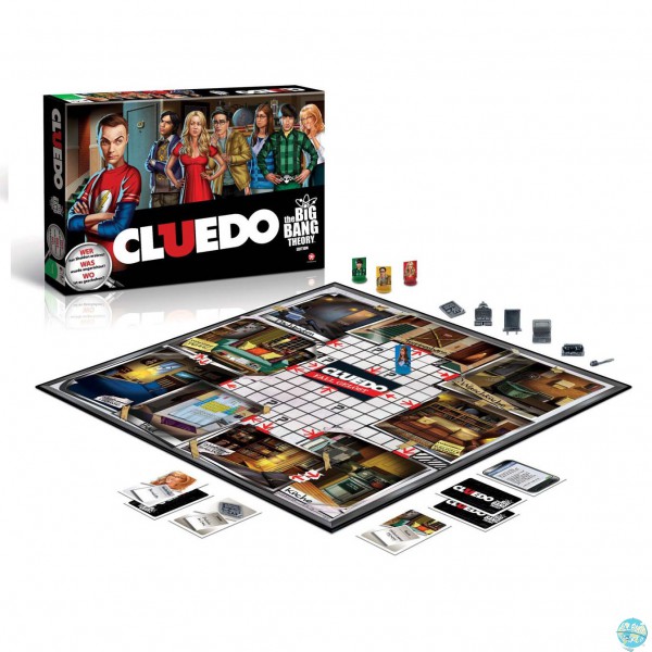 The Big Bang Theory Brettspiel Cluedo *Deutsche Version*