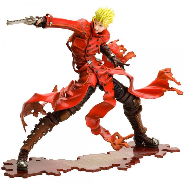 Trigun Badlands Rumble - Vash The Stampede Statue / ARTFXJ - Renewal Package Version: Kotobukiya