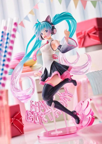 Vocaloid - Hatsune Miku Figur / Birthday 2021 Happy Cat Version: Taito