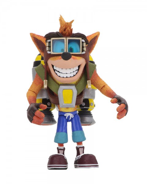 Crash Bandicoot - Crash mit Jetpack Actionfigur / Deluxe: NECA