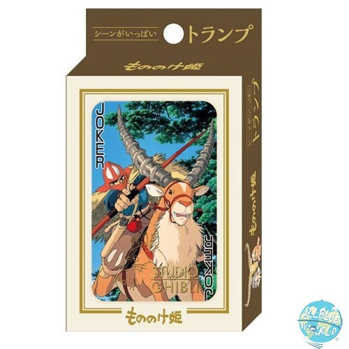 Studio Ghibli - Spielkarten - Prinzessin Mononoke: Benelic